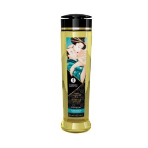 Huile de massage érotique fleurs des îles