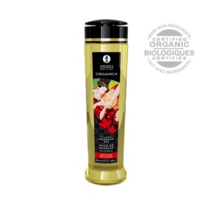 Huile de massage bio au délice d'érable