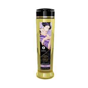 Huile de massage érotique lavande