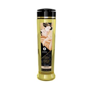 Huile de massage érotique vanille