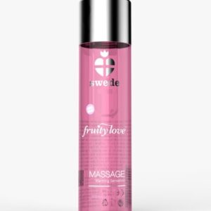 Huile de massage vin pétillant à la fraise