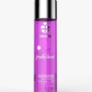 Huile de massage framboise rhubarbe