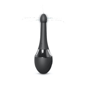 Poire à lavement noire pour douche