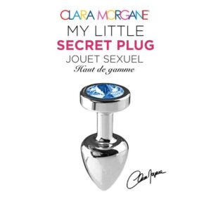 Plug medium bleu discreet