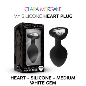 Bouchon anal en silicone noir