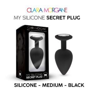 Plug en silicone noir