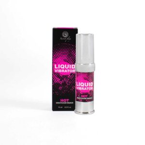 Liquide vibrant chauffant pour stimulation