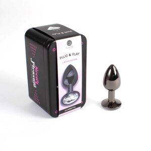 Plug anal en métal Gunmetal