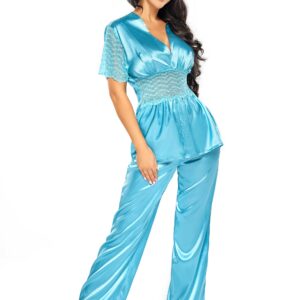 Ensemble fille turquoise