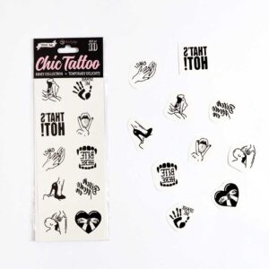 Tatouages temporaires en pack