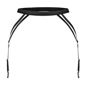 Porte-jarretelles noir élégant