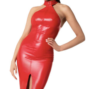 Robe midi rouge Orgia